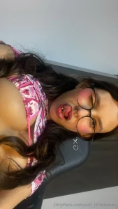 I look innocent but this swimsuit says otherwise wanna hear me moan part 1