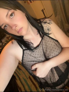 I really like how you can see my boobs and pussy through this set it s part 1