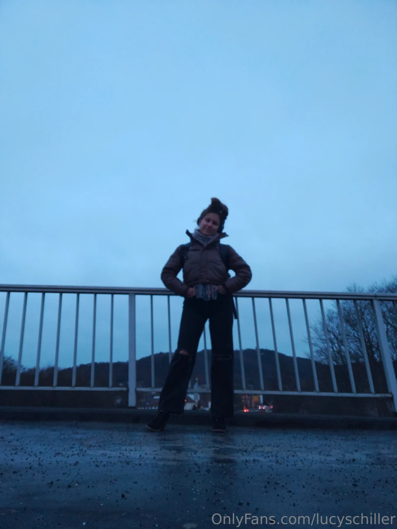 Heute mal bei nassem wetter drau en unterwegs was hast du so am 