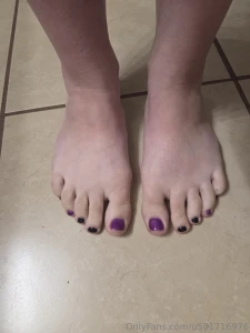 New fingers and toes to match my hair part 1