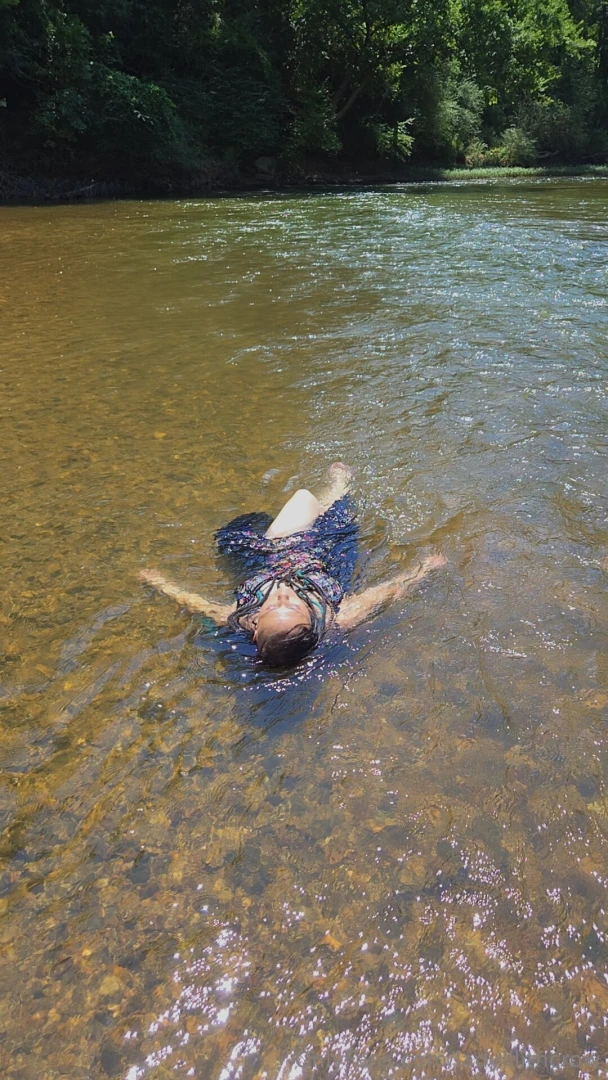 The water was so nice 