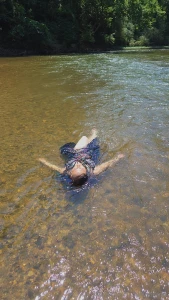 The water was so nice