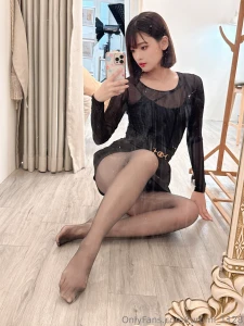 Soft legs silky stockings and a view just for you be honest which