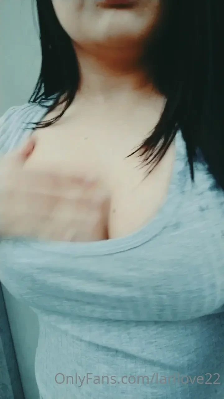 I want you to touch my boobs baby 