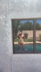 Suns out cock out or something like that