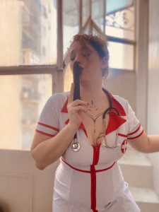 Silence nurse amanda is telling you or prepare for me to put this
