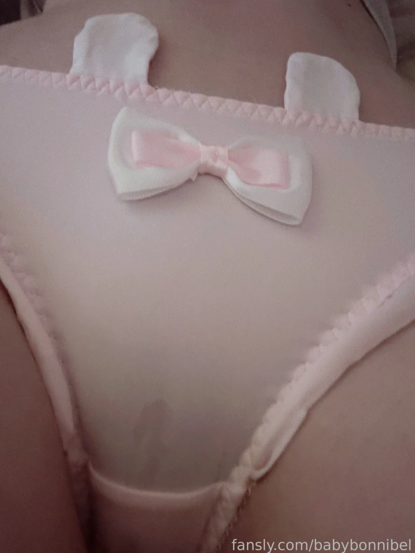 Sleepy bunny boobs panties tummy pale petite part 6 
