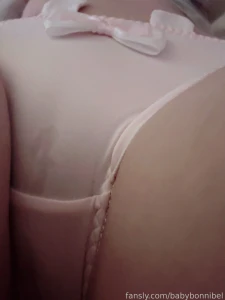 Sleepy bunny boobs panties tummy pale petite part 2