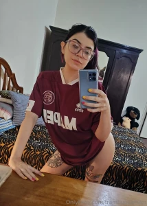 How do i look in a football shirt