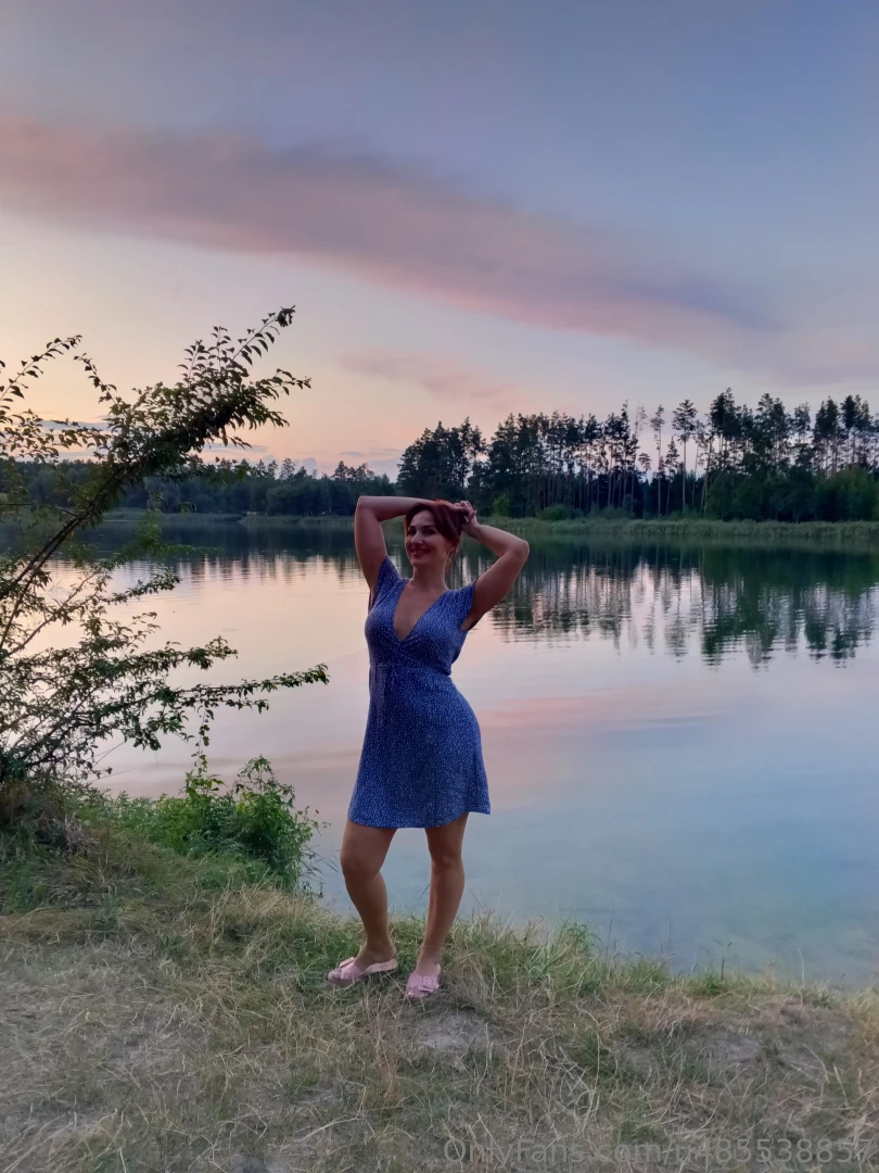 I am on the lake after a long swimming love ukrainian nature and part 1 