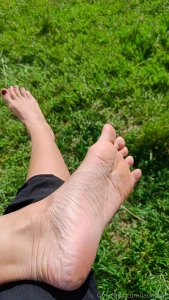 Today my feet after 5km in sport shoes little bit smelly amp sweaty