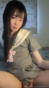 Uniform girl shemale part 9
