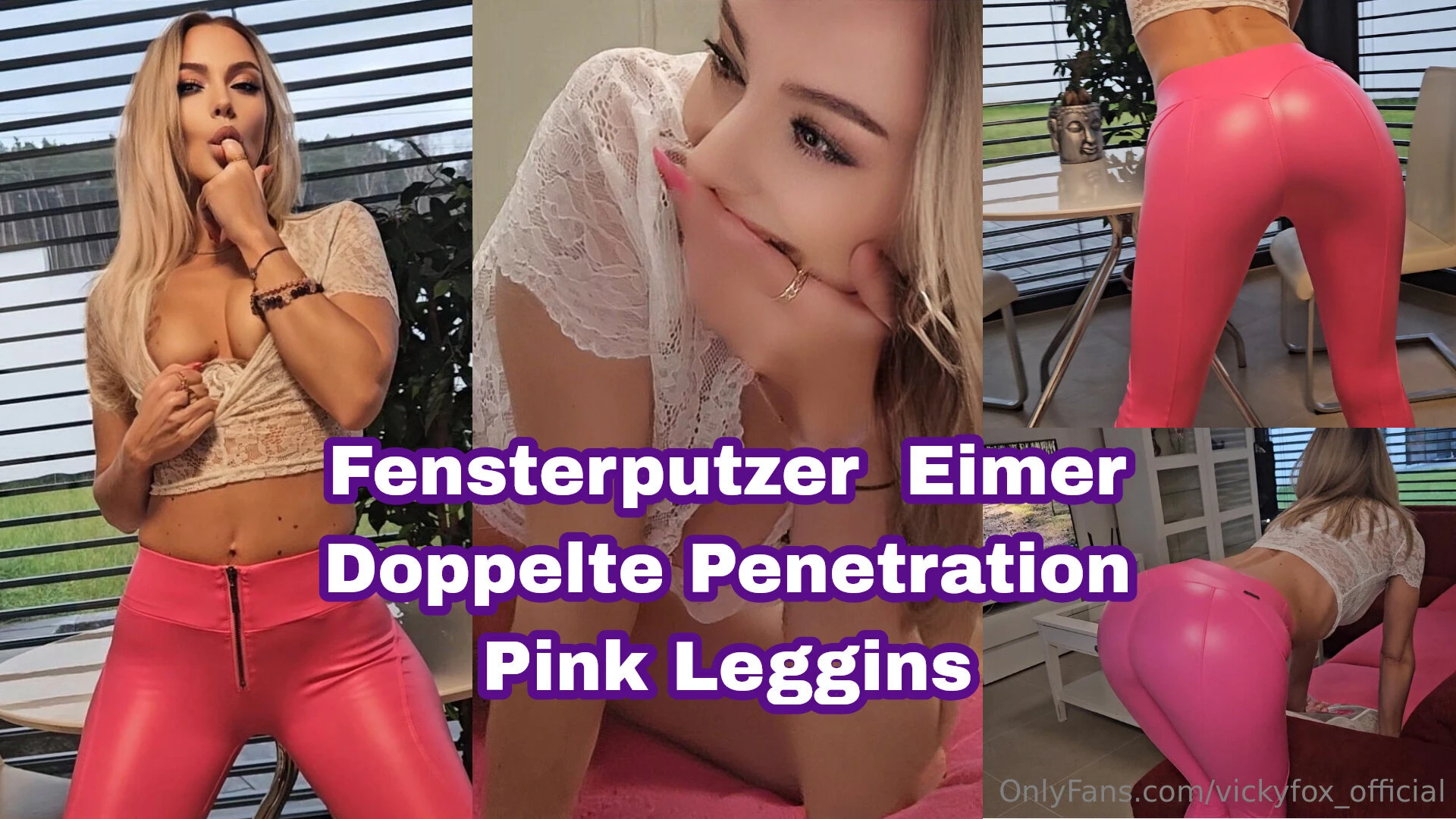 Der fensterputzer eimer-doppelter penetrations orgasmus-omg anal-es 