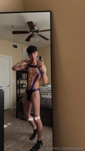 Got a new jockstrap today how does it look part 1