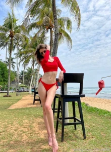 Elena swimsuit bathing part 3