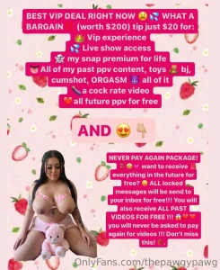 Tip 20 for all of this babe x