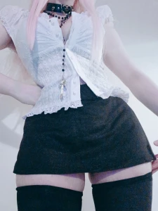 Outfit of the day just a few inches short from showing you heaven