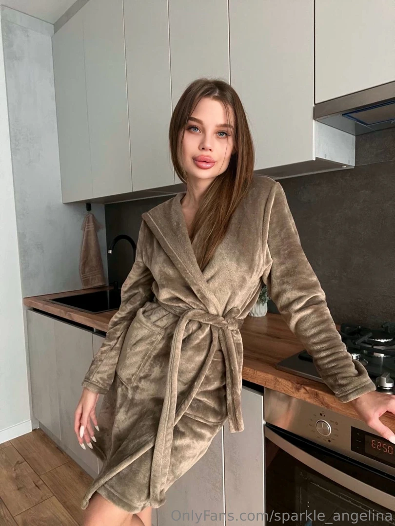 Nothing says relaxation like a soft robe and a peaceful moment 