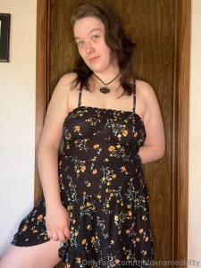 Can you guess what i m wearing under this short dress today is so hot part 2