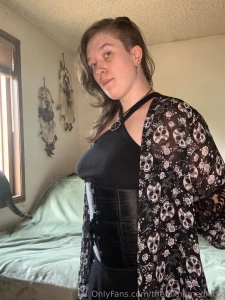 My outfit today definitely does not include a bra or panties how would