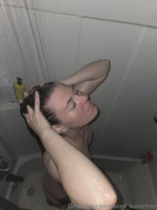 Shower time still wanting to get another tattoo on my shoulder tip me part 2