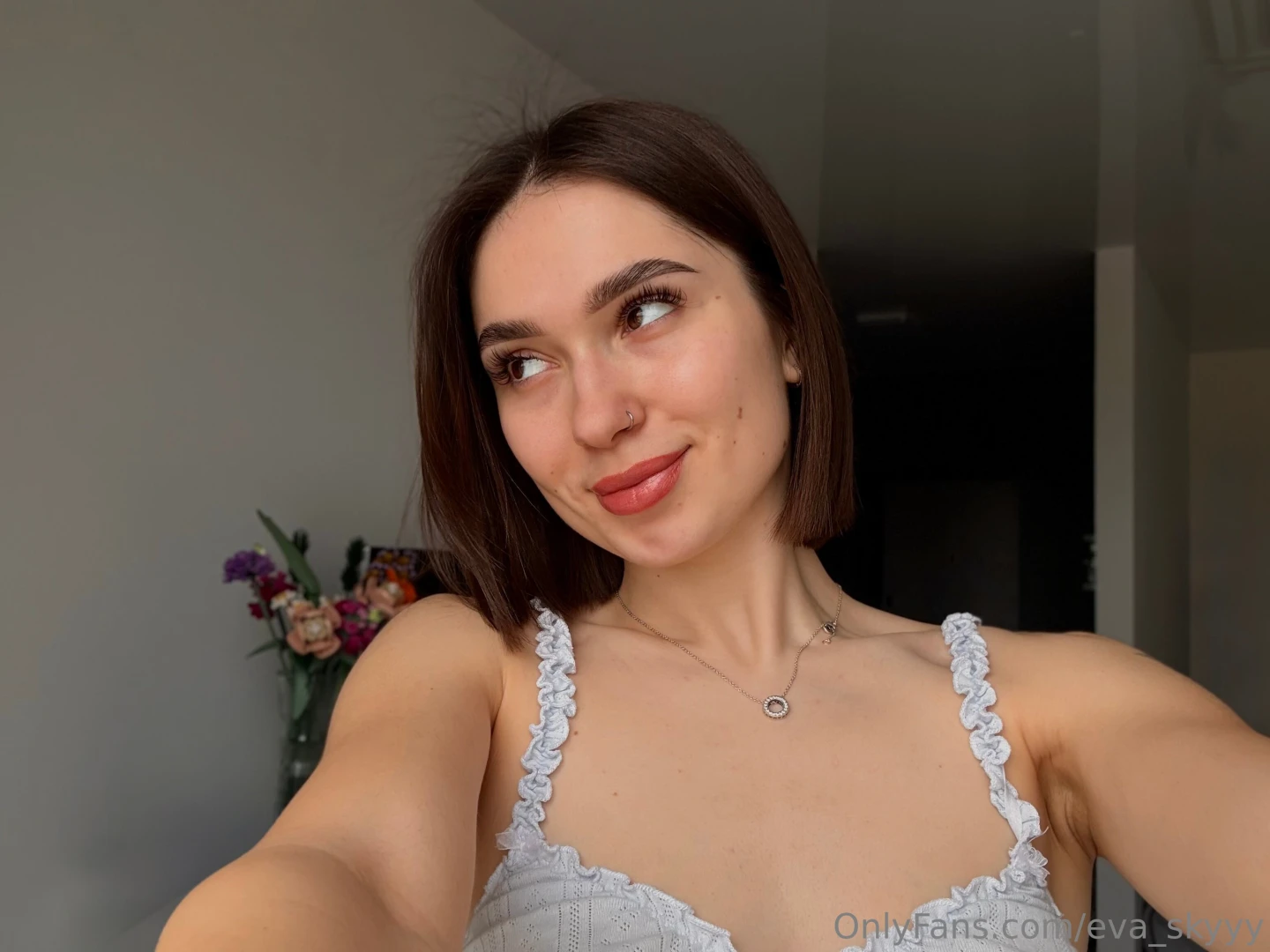 Sunny day and you give me a smile 