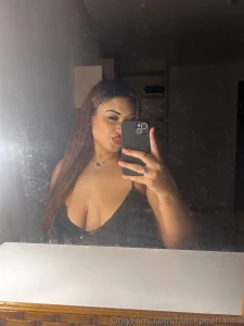 Caught a vibe in the mirror before owning the night confidence packed