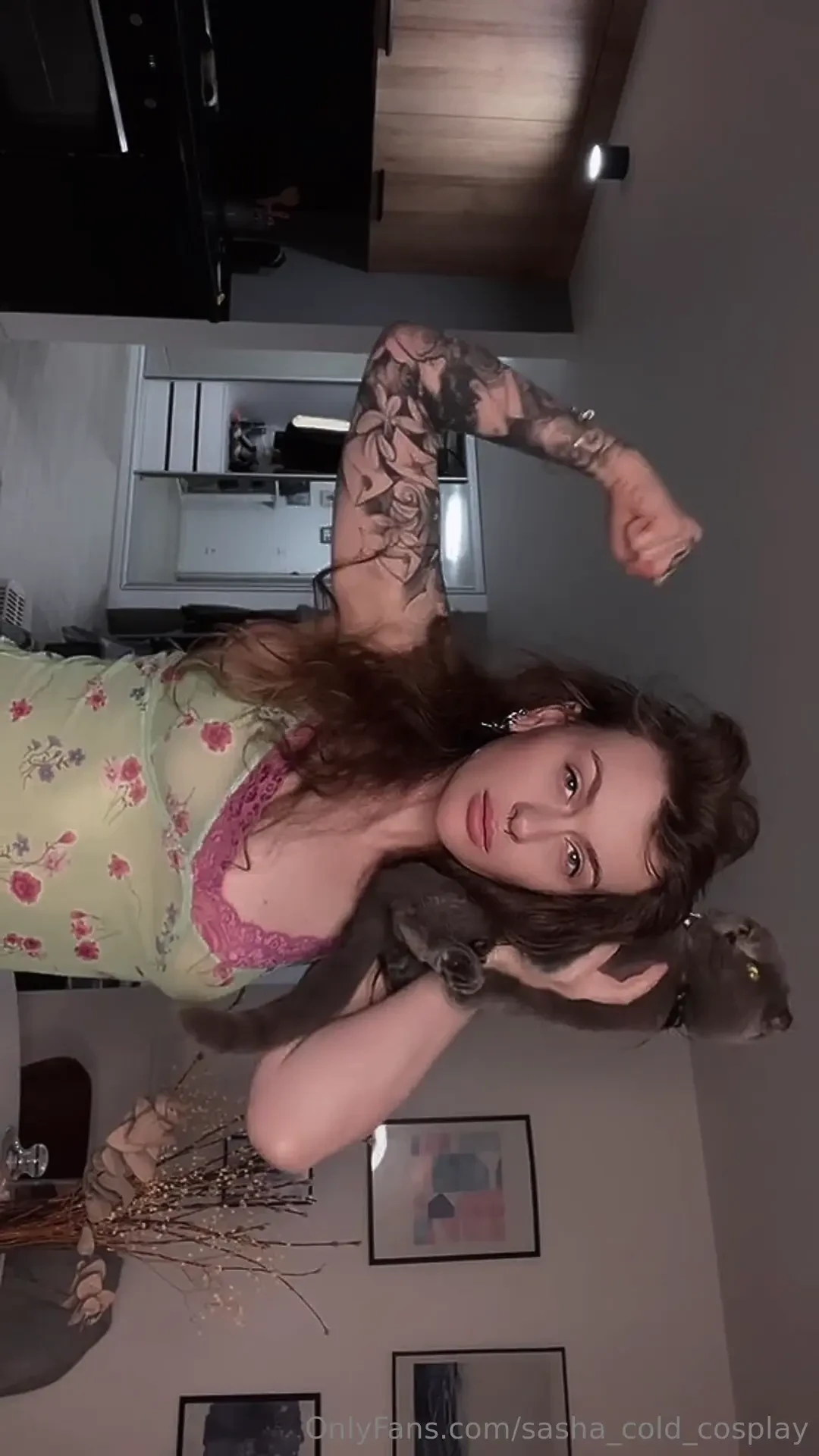 You know when you live alone with a cat at some point you become a 