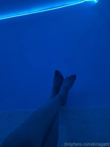 My feet are like butterflies