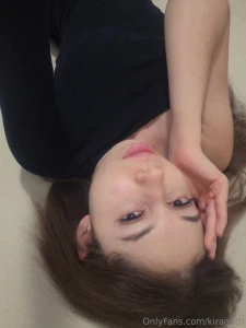 You look at me upside down lying in bed