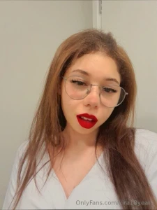 Is my red lipstick too tempting