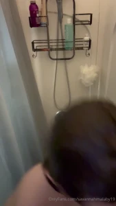Check your dm for the full length shower vid of me washing my body an