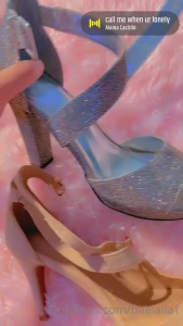 Like my heels baby which one do you want to see on my feet message me