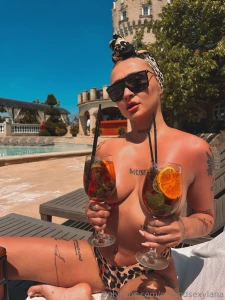 When life gives you lemons make cocktails and use them as a bikini top