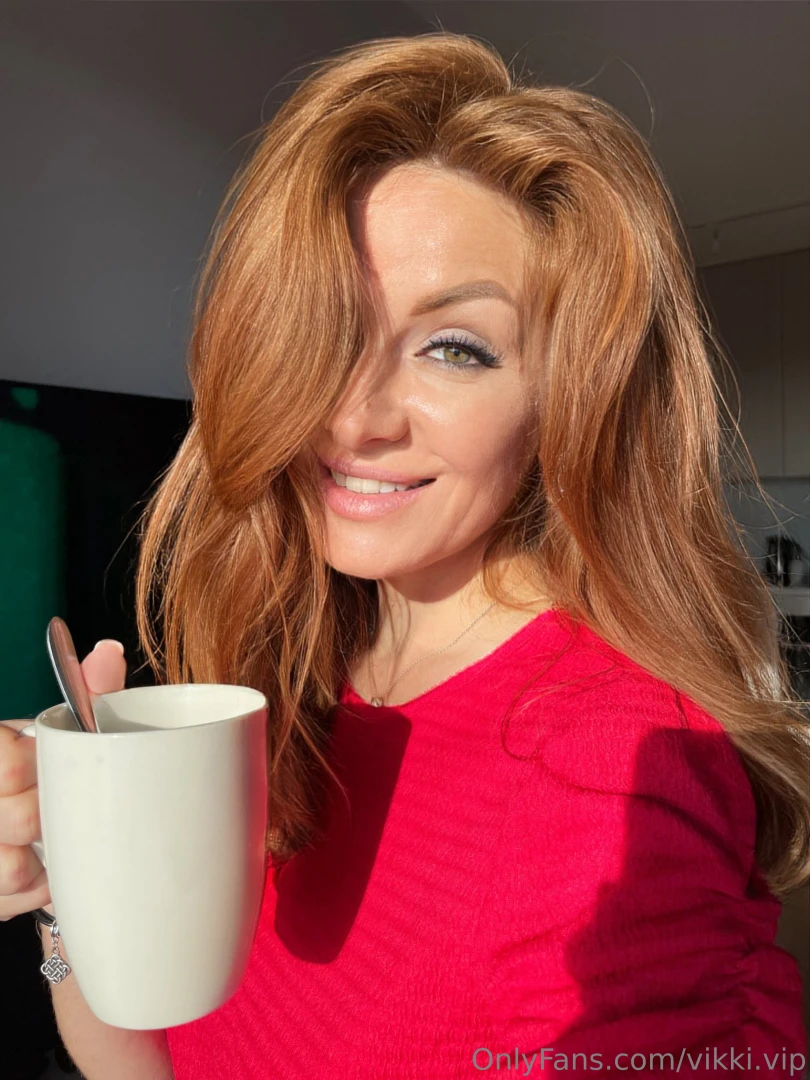 Good morning with a cup of coffe 