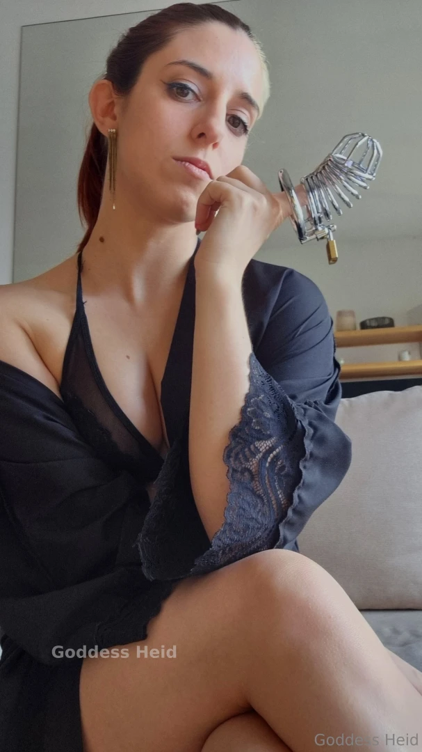 Hear that click your pathetic dick now belongs to me good boys pay 