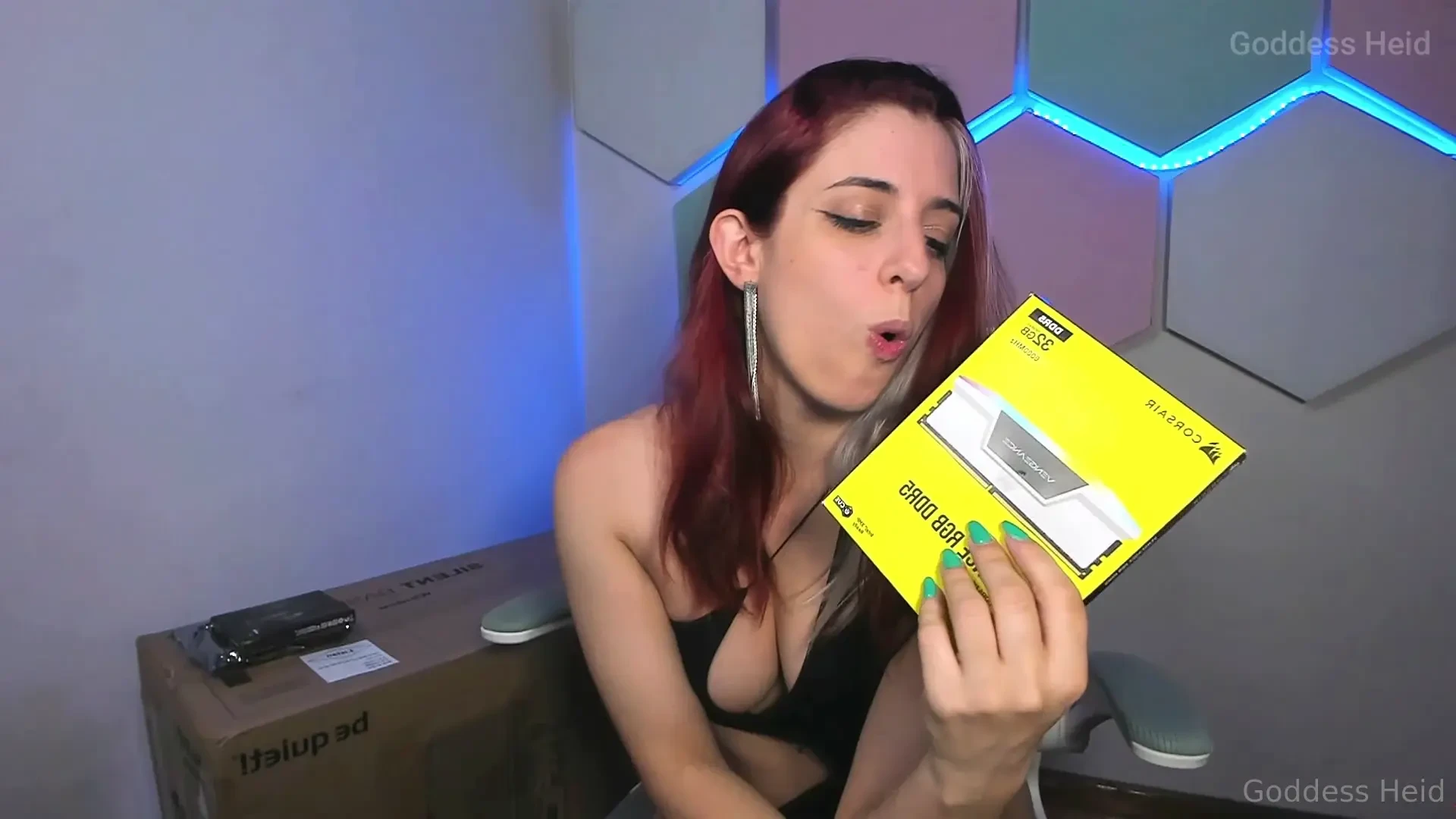 Piggy empty your wallet to reimburst a goddess s gamer pc -- are you 