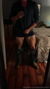 Feeling like a cowboy in the boots today but i think it might be more