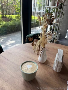 A cup of coffee i m in your arms and no unnecessary words this is my part 1