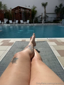 Pool days should end with getting railed always