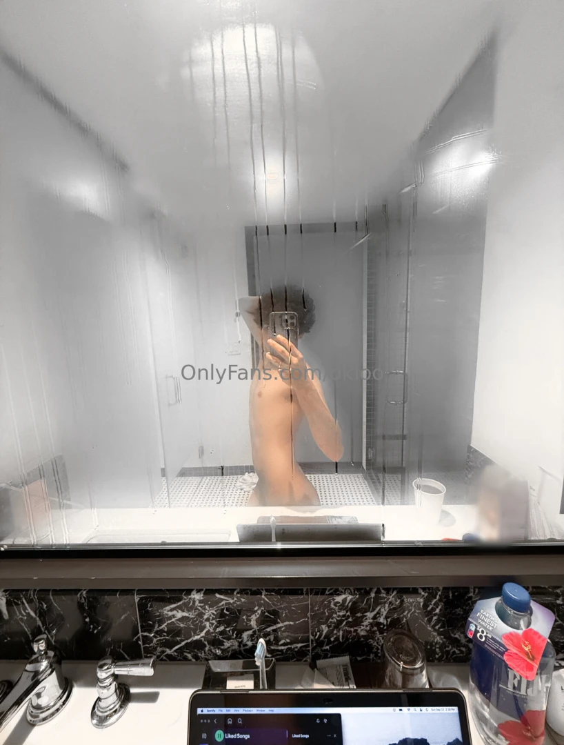 Shower time let s get in 