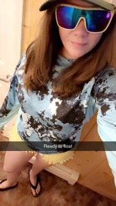 I went out on the river today took my shirt off for one hour part 3