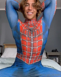 What s up city civilians spider-man here web shooting and swinging all