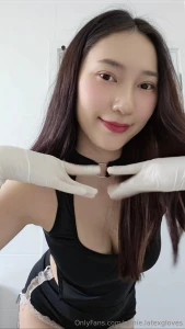 Spicy dress latex gloves girl only this one video - https onlyfans com