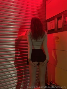 Caught in the moment bending over with confidence in the heart of the part 2