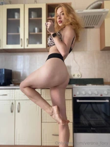 Sitting by the window wearing nothing but lace and morning light the