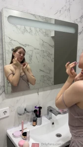 I love when everything feels clean my skin after a warm shower the