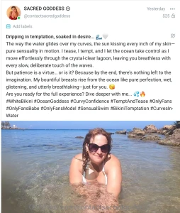 New video dripping in temptation soaked in desire the way the water