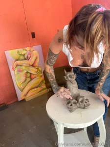 Playing with clay it s kind of asmr kind of weird kind of hot do you part 1