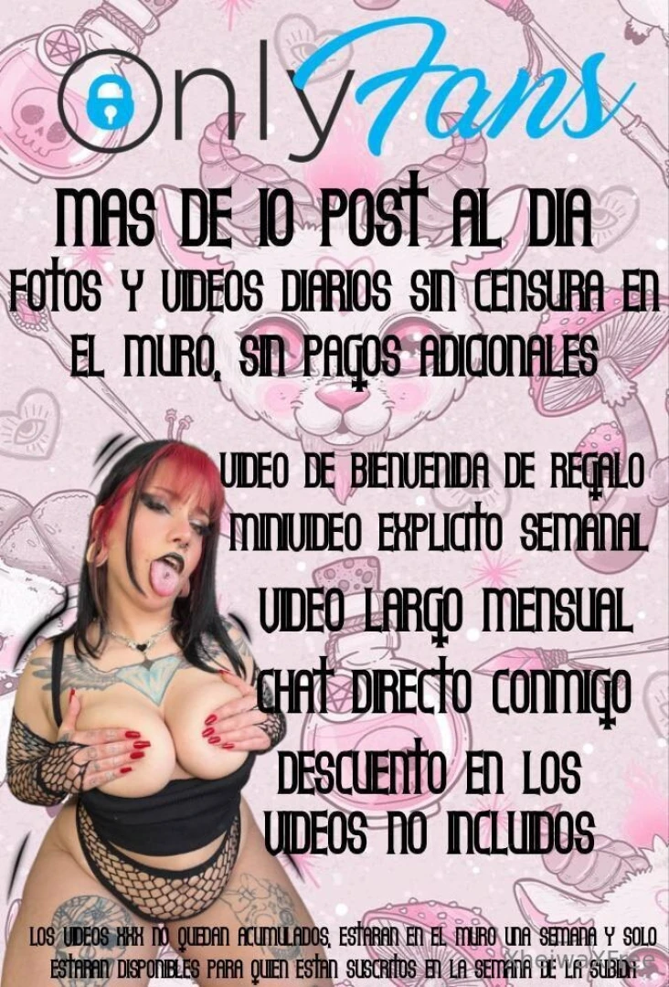 Si quieres ver contenido explicito diario y mucho mas tienes mi 